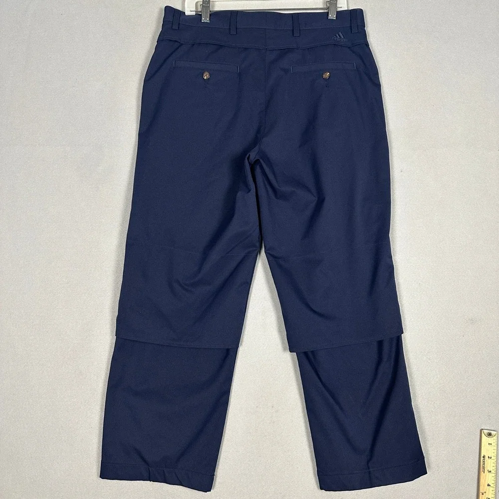 Adidas Golf Pants Mens 34x28 Clima Cool Stretch Blue Performance Vented